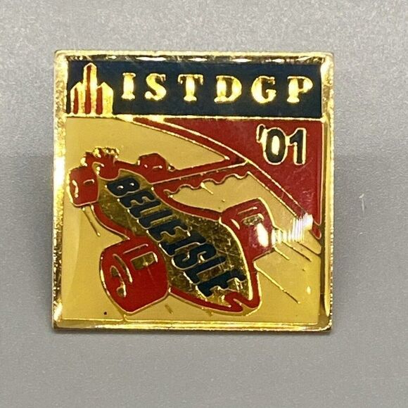 Detroit Grand Prix Belle Isle IndyCar 2001‎ Vintage Racing Lapel Pin - Picture 1 of 2